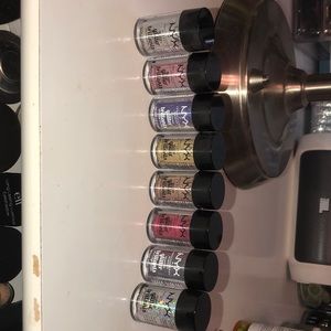 NYX Loose Glitters and Glitter Primer